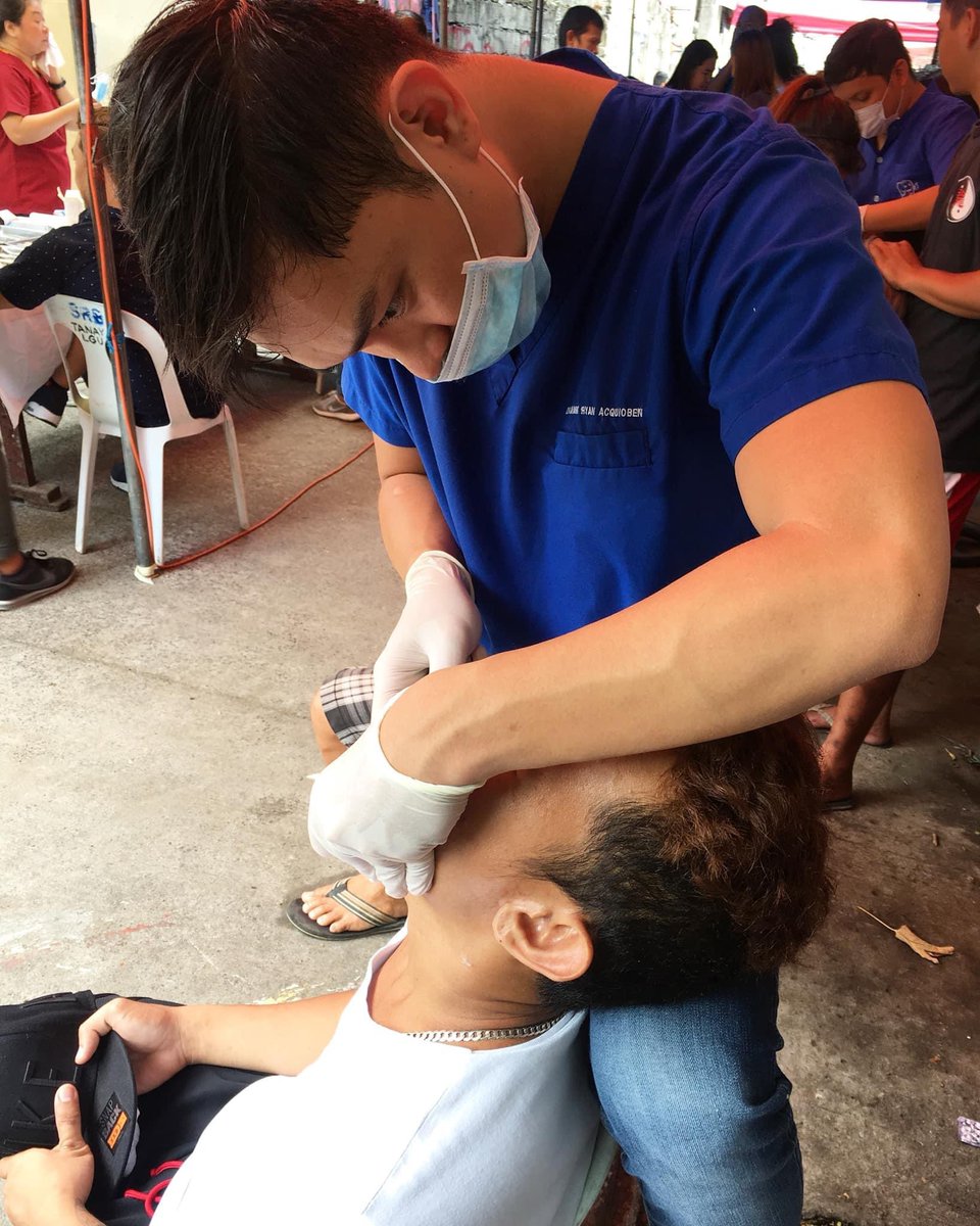 Starting today, I wont be doing free dental treatments. I am a bit tired and have lost my passion after giving out soo much for this country. Im sorry. Magpapahinga lang po muna ako