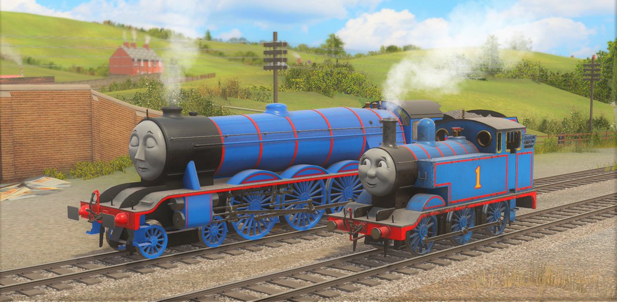 FizzledFirebox's tweet photo. Happy Anniversary 75th, Thomas the Tank Engine! 🎉🚂 https://t.co/nq0gvNQhKH
