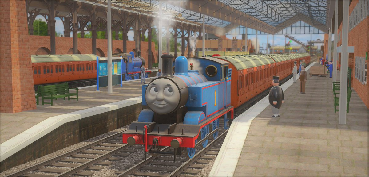 FizzledFirebox's tweet photo. Happy Anniversary 75th, Thomas the Tank Engine! 🎉🚂 https://t.co/nq0gvNQhKH