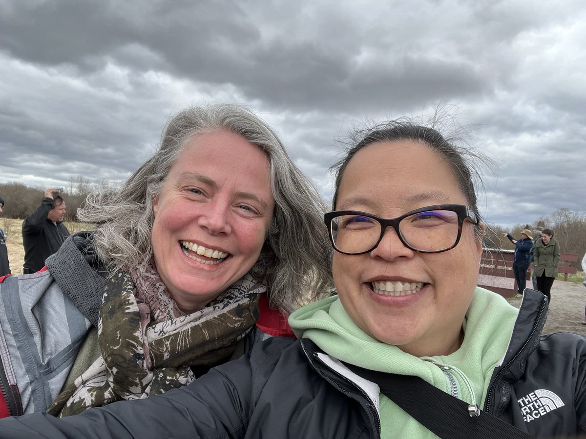 ChristineYH's tweet photo. I could not help myself. I just love being with people. CONNECTION. It was so wonderful to see some familiar faces. Colleagues, #unbced Alumni, and #UNBC students. #selfieaddiction #feelsgood #koh #SD91 https://t.co/zOtueSVU3f