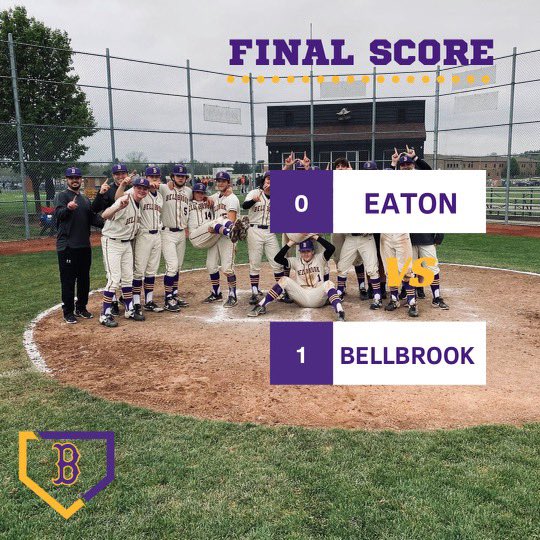 Bellbrook Baseball (@bellbrookbb) on Twitter photo Golden Eagles win 1-0 in a fantastic baseball game. Both starting pitchers were strong. <a href="/BennettLapalm/">Bennett LaPalm</a> picks up the win with 11Ks scattering 2Hs over 6IP. <a href="/lukebenetis/">Luke Benetis</a> picks up the save working a scoreless 7th. Golden Eagles win 1-0 in a fantastic baseball game. Both starting pitchers were strong. <a href="/BennettLapalm/">Bennett LaPalm</a> picks up the win with 11Ks scattering 2Hs over 6IP. <a href="/lukebenetis/">Luke Benetis</a> picks up the save working a scoreless 7th.