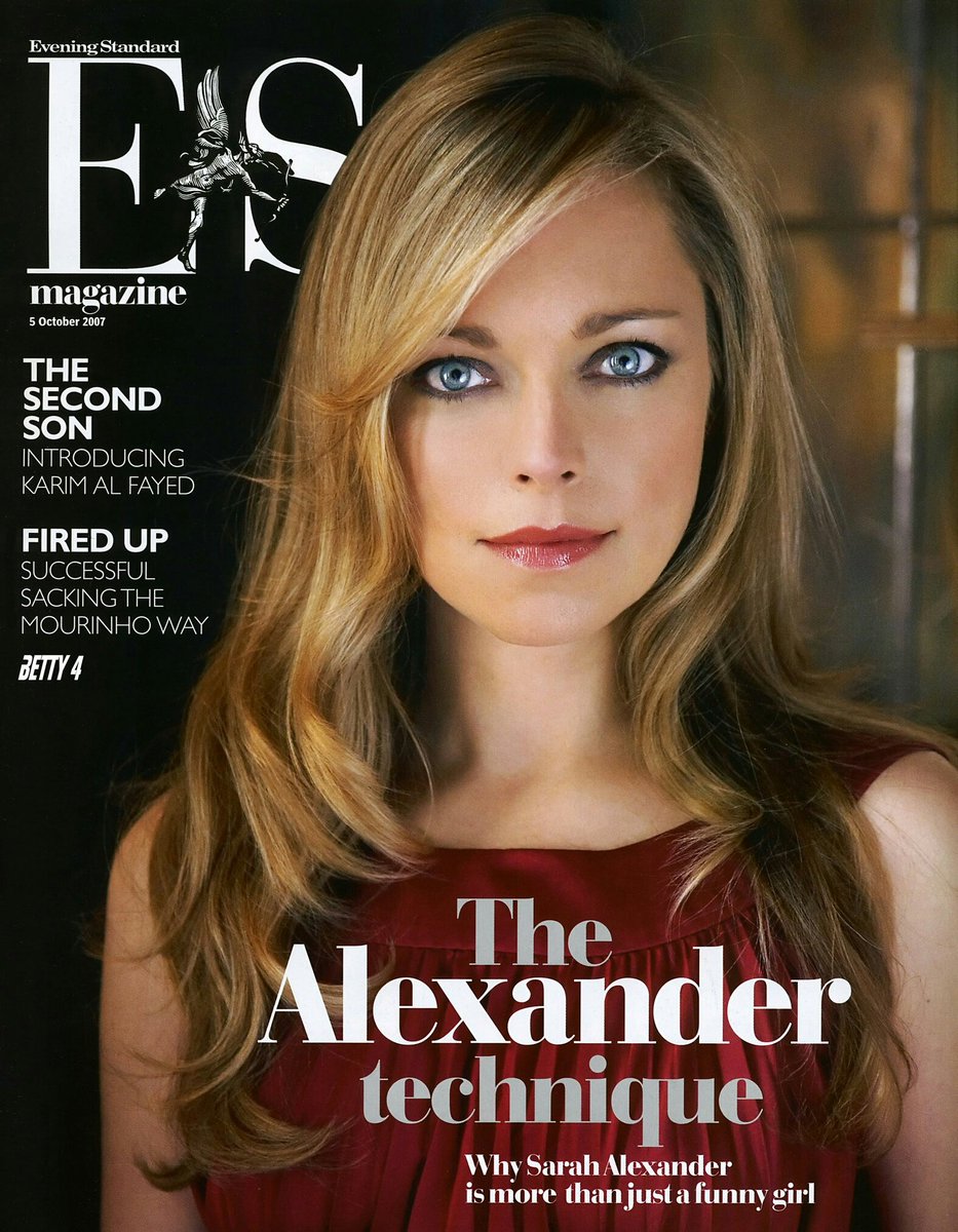 BACUK_'s tweet photo. #SarahAlexander @RealSAlexander
#ESMagazine https://t.co/8dGHqYc5ag