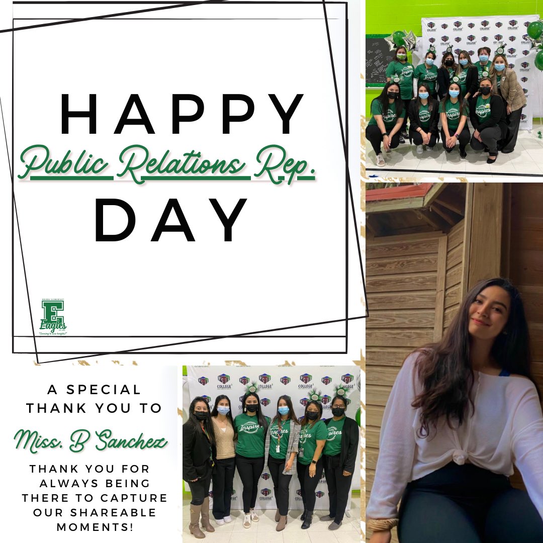 DalethJuarez's tweet photo. Happy PR Day to this beautiful soul! @PSJAGuerraElem is lucky to have the BEST PR in @PSJAISD ! Thank you for always being there to capture the best moments! Love you! 💓 TAKE MOR PIKS! 📸 💚🦅#GuerraInspires #PSJAInspires Shout out to Katie's Sweet Kitchen for the best cookies! https://t.co/VOT0qOjr97