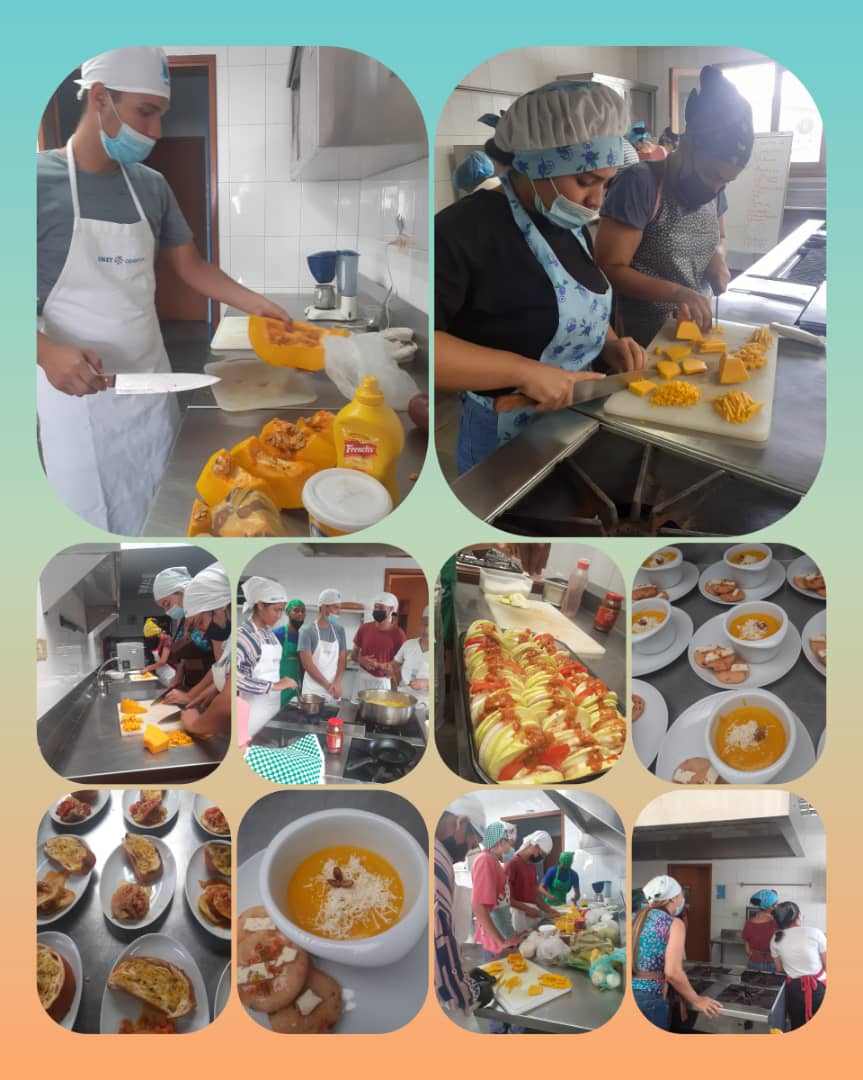 MedozaWullian's tweet photo. Con buenas prácticas de cocina y gastronomía los estudiantes de @PNFTurismo_uney siguen avanzando en sus unidades curriculares. En la @uney_oficial somos formación en marcha! @NicolasMaduro @TibisayLucena8 @JLEONYARA @PrensaUney @RafaelEMotaHerr https://t.co/lZThwjmyVx