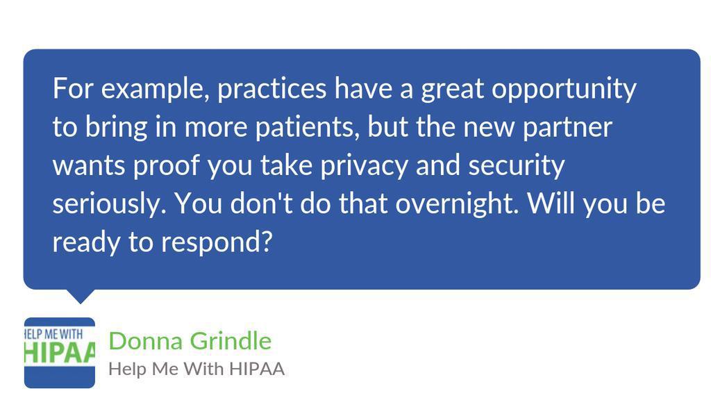 HelpMeWithHIPAA's tweet photo. State laws covering privacy requirements and breach notifications continue to proliferate. The need to truly manage these risks continue to rise as does the need to prove you are doing it. 

Read and listen 👉 https://t.co/WrSdSFho6j

#PrisecBootCamp #HIPAA #InfoSec https://t.co/tT4N40yMas
