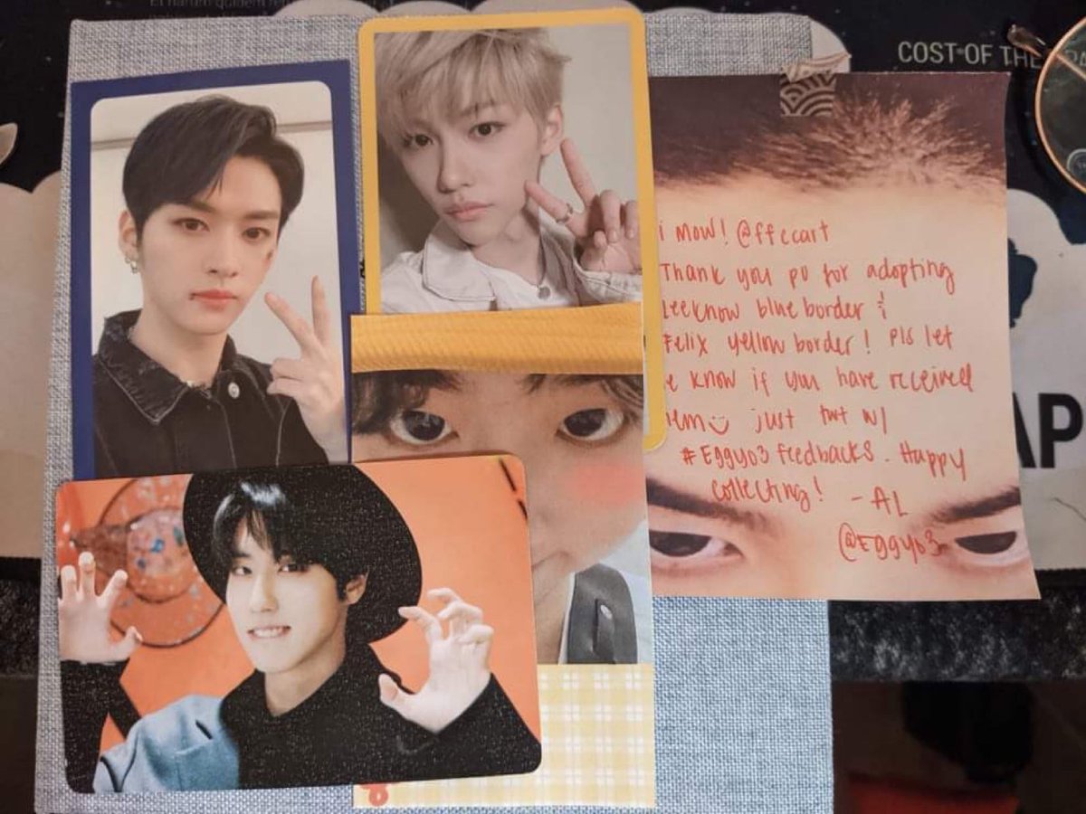 ffccart's tweet photo. #binilinimo from @Eggyo3 π¦
minlix border pcs came home safely po. thank you so much π«ΆπΌ #eggyo3feedbacks https://t.co/A0RacCYsI4
