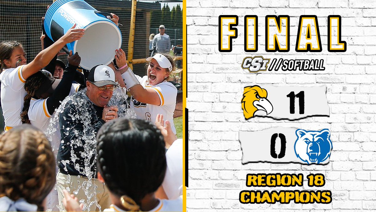 2022 Region 18 Softball Champs
 🏆🥎

#csieaglecountry 
#liveordiecsi