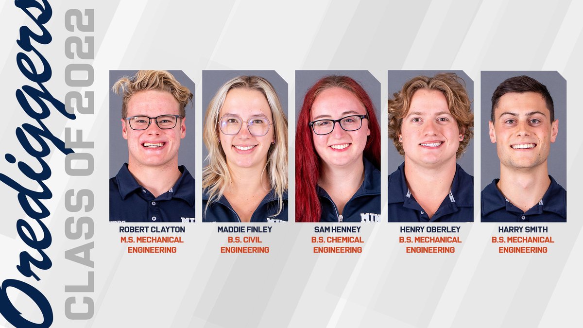 minesswimdive's tweet photo. Congrats to Robert, Maddie, Sam, Henry, and Harry, who all earned Mines degrees this weekend! #HelluvaEngineer🎓 #MinesGrad https://t.co/g1FspUhxFk
