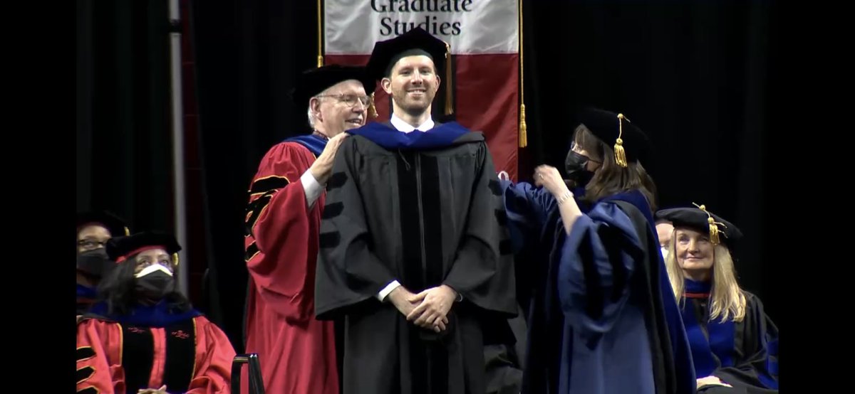 TimGoetjen's tweet photo. Proud brother moment: Huge congrats to @MichaelGoetjen on even more officially becoming Dr. Goetjen at his @RutgersSGS graduation ceremony earlier today!! While I couldn’t be there in-person, the livestream option gave me the chance to share in the joy and get some cool pictures! https://t.co/4Q3757q9Ky
