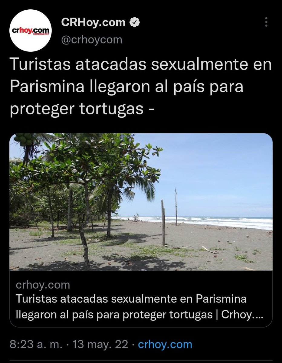 Así termina nuestra semana:
-Violan a dos turistas entre 5 hombres, estos actualmente libres, uno en fuga.
-Encuentran un cuerpo en Barranca, a más de un mes desaparecida.
-El jueves matan a una madre a disparos.
-Amanecimos con la noticia de un femicidio en Heredia.