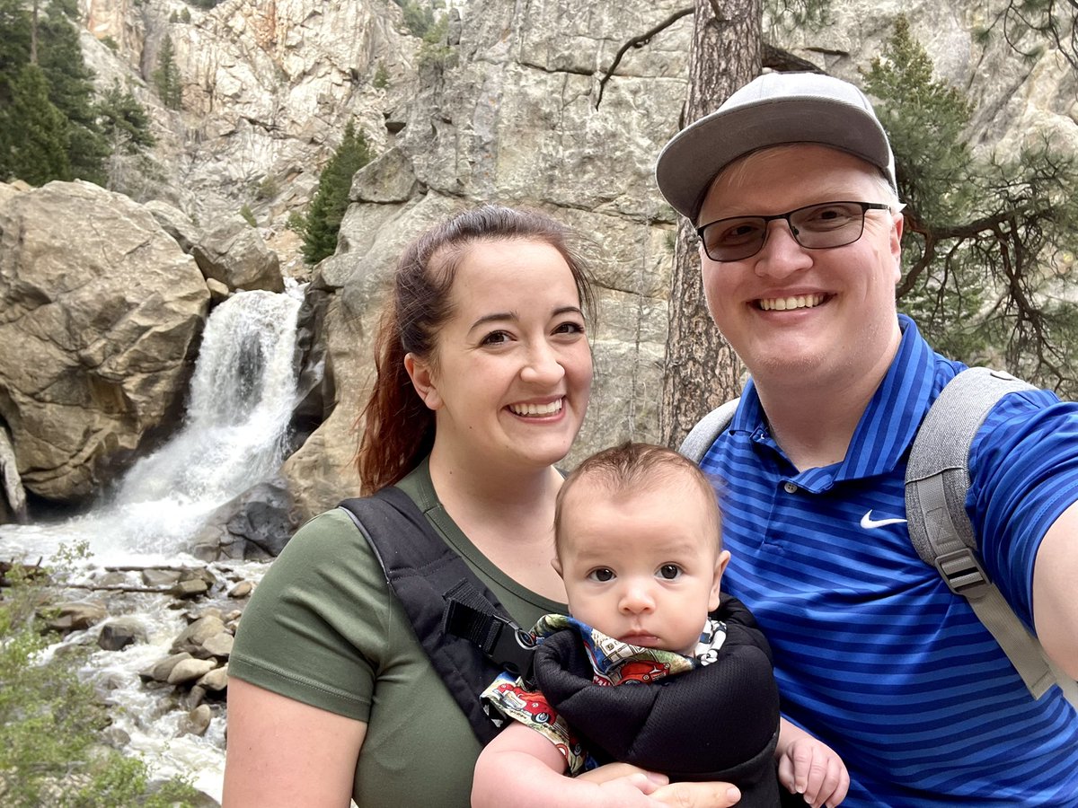 LizzyPalmatier's tweet photo. Outdoor adventures with my favorite guys. ❤️ #boulderfalls #family #naturewalk https://t.co/KG9AeyFynR