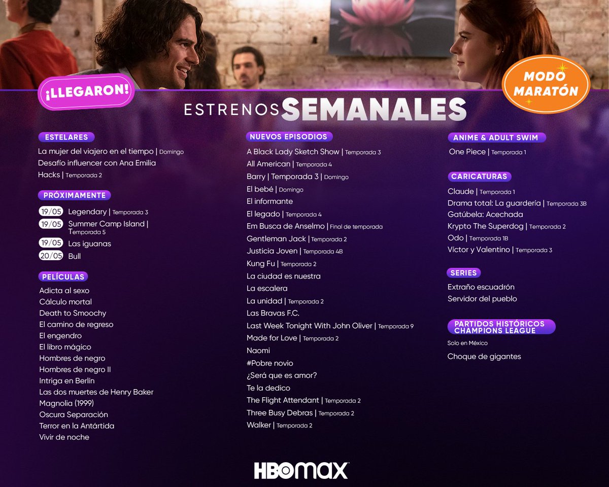 HBOMaxLat's tweet photo. ¿Estás listo para viajar en el tiempo? 
   ･｡  
 ⚡️ ｡
   *✨｡
      ⚡️
        *. ✨
           ﾟ*.
         ｡｡ ⚡️
       ｡ ･✨
    ⚡️ ｡
Listo, ya terminaste #LaMujerDelViajeroEnElTiempo y te gustó mucho 😬✨ https://t.co/tXuE0vM1cs