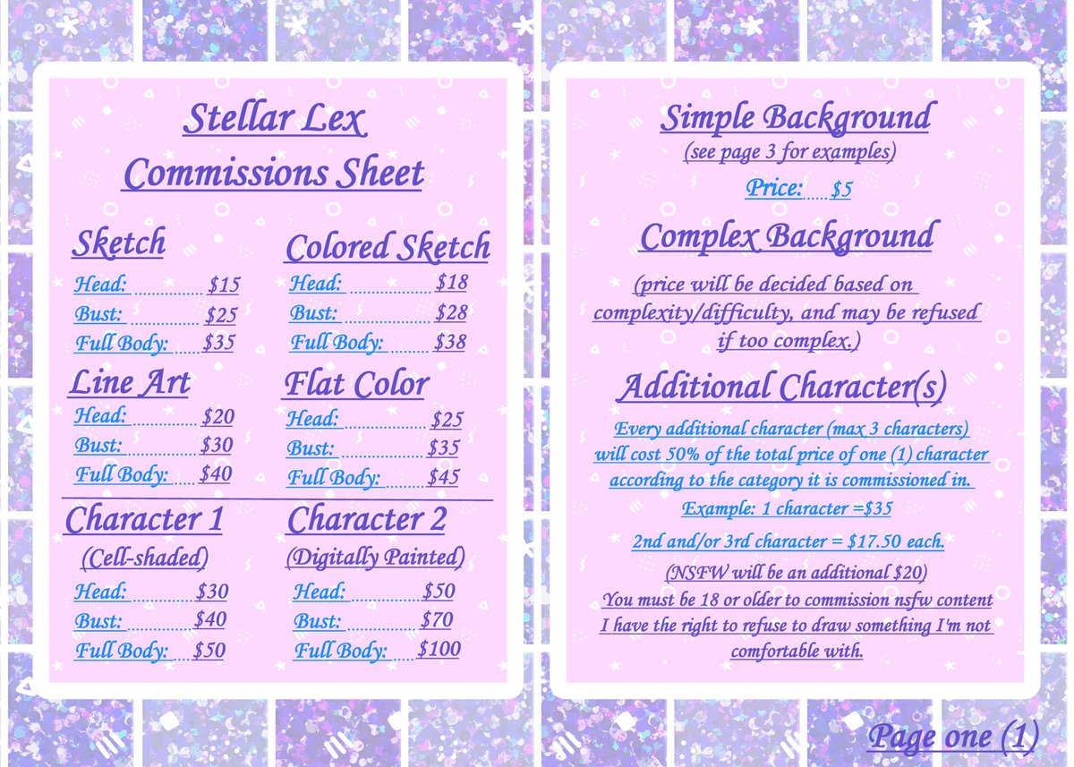 StellarLex Art 🔞 COMMISSIONS OPEN! tweet media