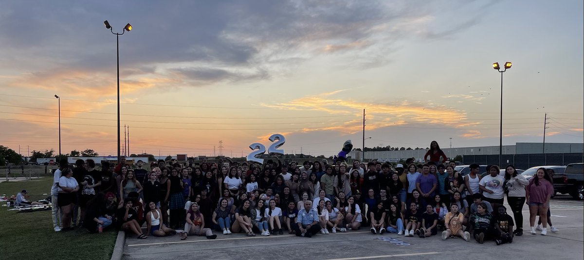 Sun setting on the Class of 2022!  Past 4 years have gone way too fast.  The Ranch will miss you!