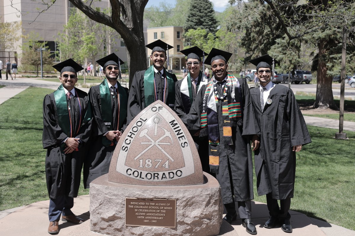 coschoolofmines's tweet photo. Congratulations to all of our spring #MinesGrads! #Classof2022 #HelluvaEngineer #GoOrediggers https://t.co/1iFOCC7jPm