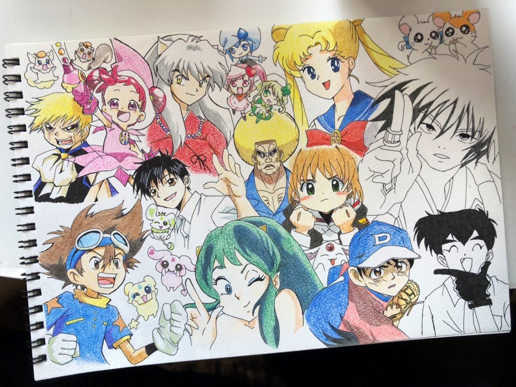BokuBeku's tweet photo. みなさまお久しぶりです！
絵はいつも通り気が向いた時に描いてます！
最近はプラ板にも手を出して��す！
生存報告失礼いたしました🌿,, https://t.co/jFV47zWFyD