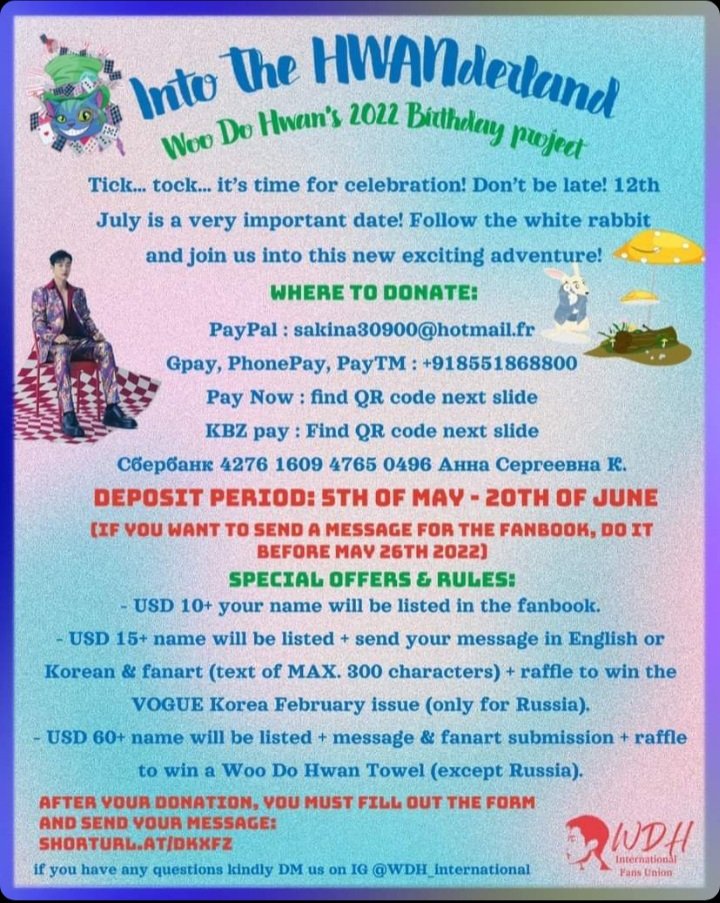 ActorWDoHwanPH's tweet photo. It's time to take part in the international project! 💕 https://t.co/Meqju7qRnR