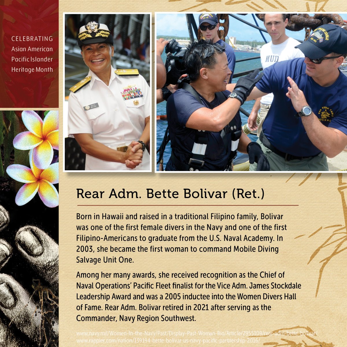 JointBasePHH's tweet photo. Celebrating Asian American Pacific Islander Heritage Month. A time to reflect upon and honor the remarkable roles and achievements of the AAPI community in our nationโs history. #AAPIHM2022 https://t.co/Sl5jsoG5GV