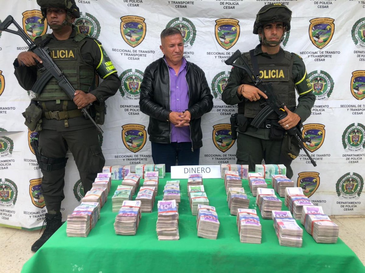 Incautan $760 millones en efectivo a líder de la campaña de Gustavo Petro en Ocaña.