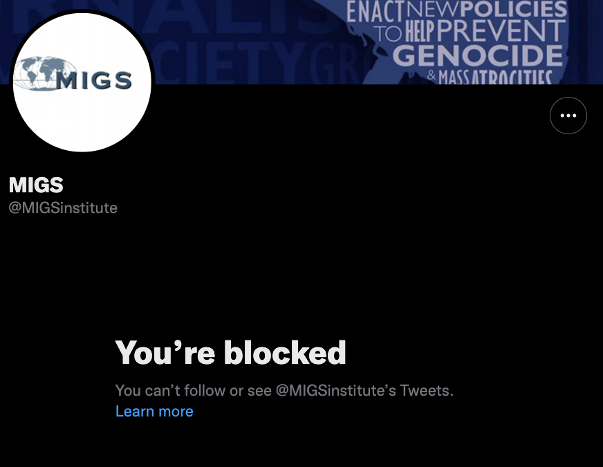 mike_foshoe's tweet photo. Not a laughing matter, but still LOL.
Because I called them out on their bigotry.

@MIGSinstitute
@kylecmatthews
@canadafp
@markkersten
@marielamensch84
@genocideappg
@genocidestudies
@unhumanrights
@iyoba4u
@mfaethiopia
@EthiopianNewsA

#NoMore
#BreakTheSilence https://t.co/mwkn6Z3MKk