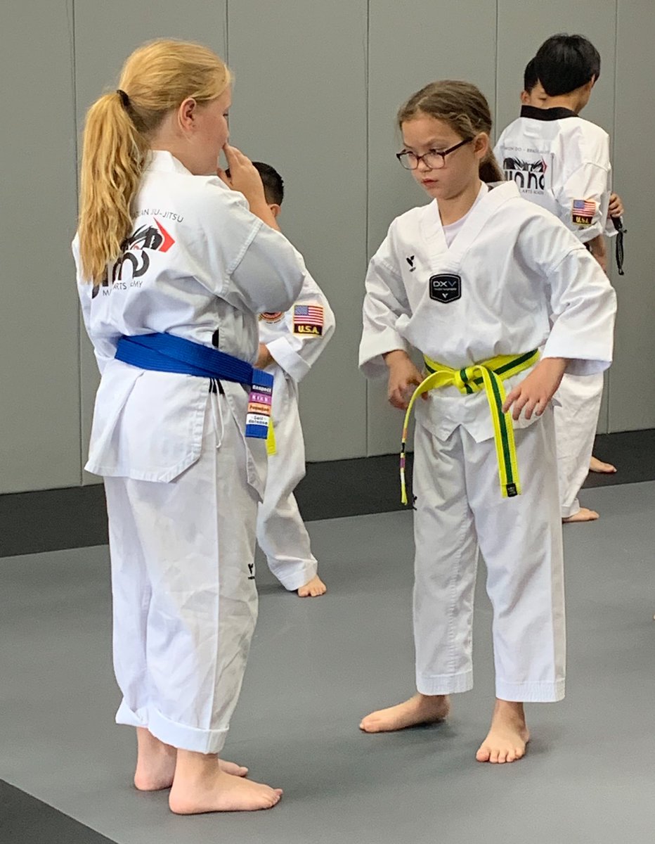 GESCurnow's tweet photo. SO very proud to watch these GES stars earn their senior blue and green belts tonight.🎉🎉 #gesshineon @GESCadeA https://t.co/m6I6jzttFS