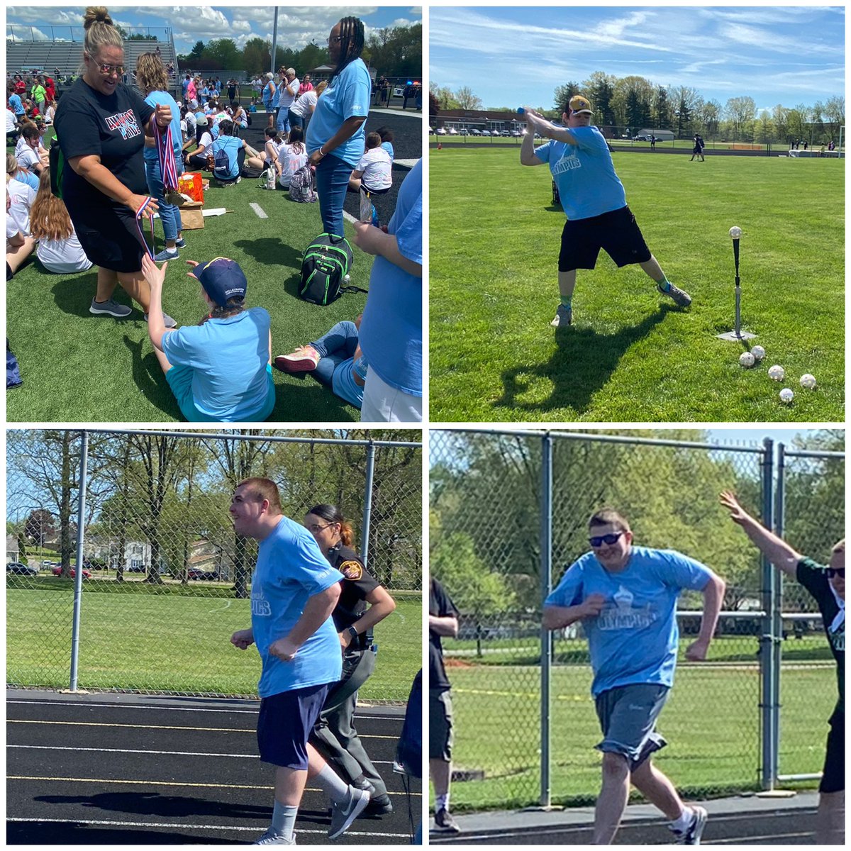 StephBarr13's tweet photo. Our students had so much fun at the Stark County Exceptional Olympics! Best day of the year! 💙❤️ https://t.co/kKbncQ5Klj