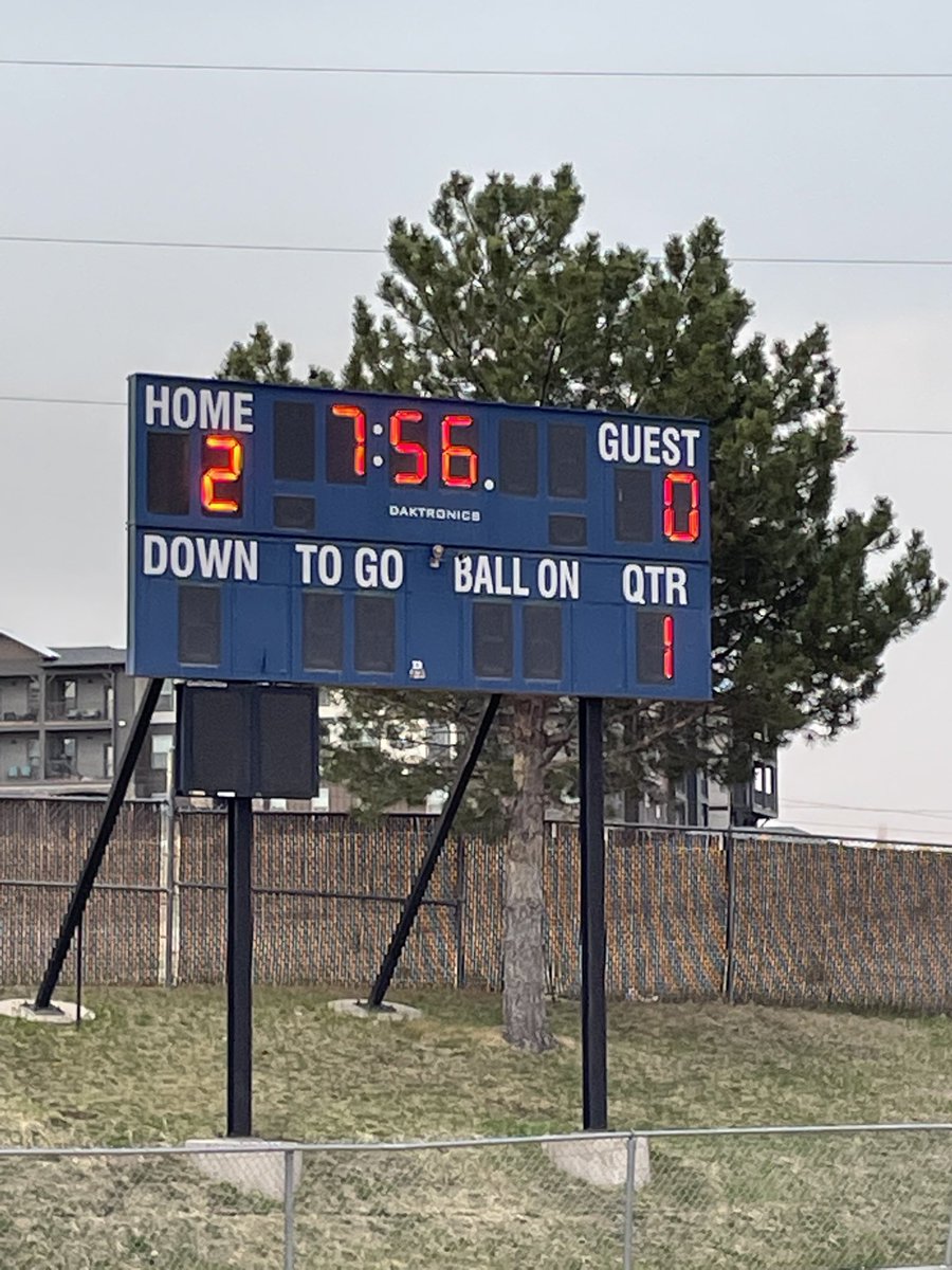 WeArePineCreek's tweet photo. At the Half 2-0 PCHS vs. Arapahoe https://t.co/dPa0AAwuL2