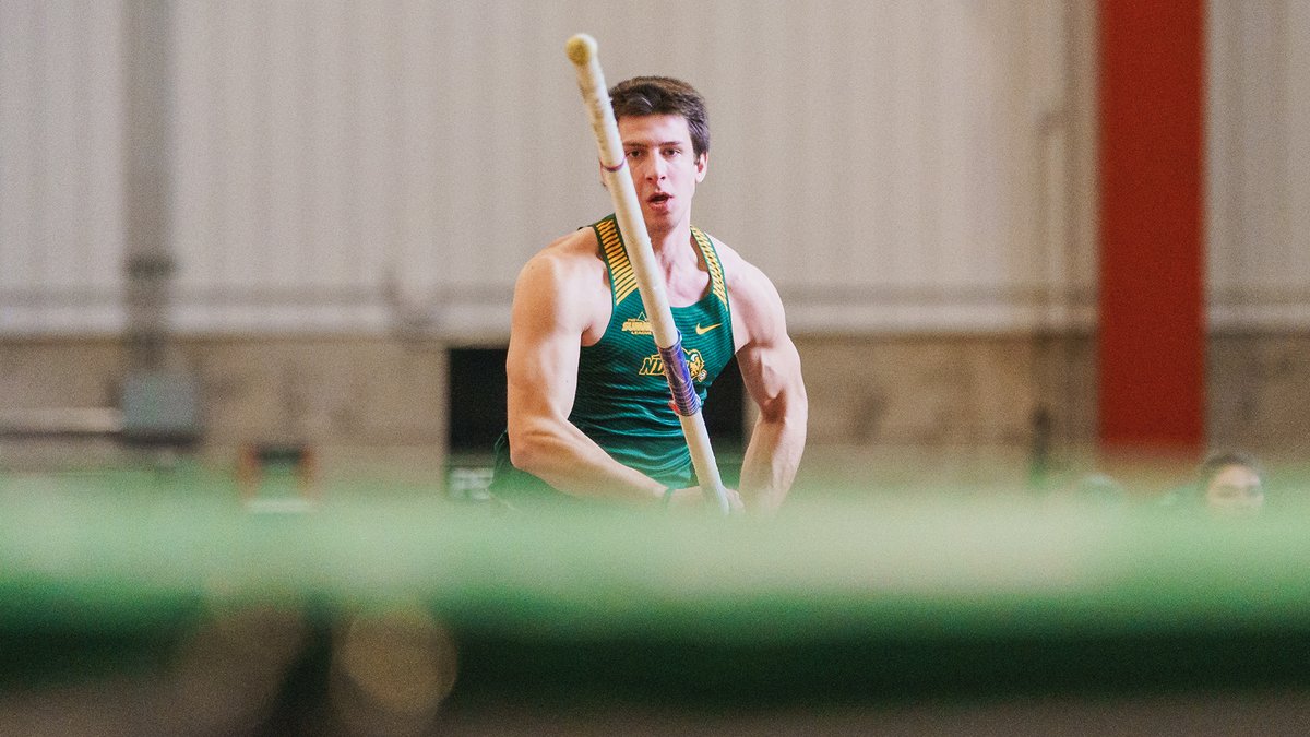 NDSUTrackField's tweet photo. Eric VanErp scored a personal-best 6,658 points in the decathlon, taking 2nd place at the Summit League Championships. https://t.co/gCt1RkAu8p