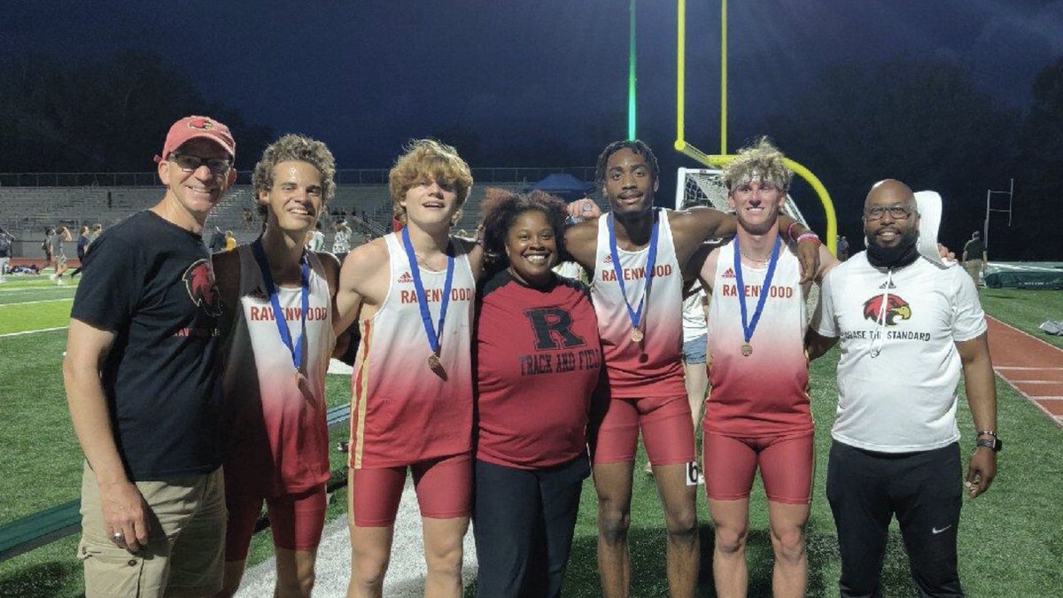 wcsRHSXCTF's tweet photo. State bound 4x400m Brycen Biskner, Alex Osborn, Trey Hallett, and Blake Irvin! https://t.co/CpyXX4Mqdj