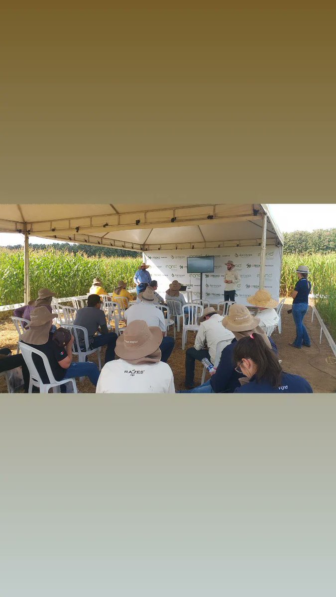 Finalizando mais um evento técnico.
Apresentação de resultados de adubação nitrogenada no milho, opções de consórcios com milho, mix de coberturas, RCS  e vitrine de milho. Oportunidade ímpar em divulgar os resultados do Ctecno Aprosoja MT para os Produtores, Agrônomos.