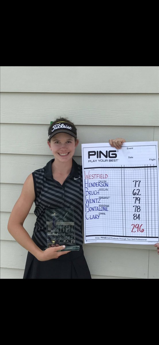 RocksGolf's tweet photo. Seeing Mr. Schneider’s sizzling 63 this week, made me think back to these 2 special young people and our program records.   Andrew Lewis and Jocelyn Bruch were as special as they come! https://t.co/xEIkZqZNi0
