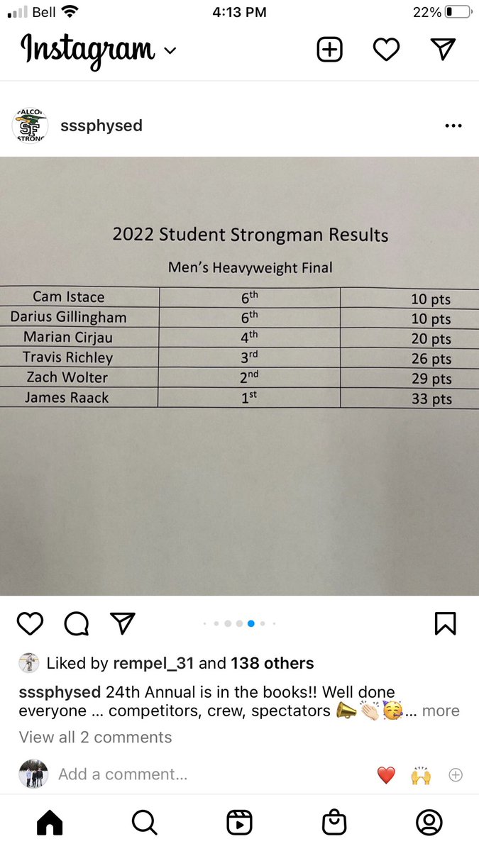 trraack's tweet photo. Congratulations Raacky!  Strongman 2X champion.  Hard work training pays off https://t.co/kzz6CZUvWM