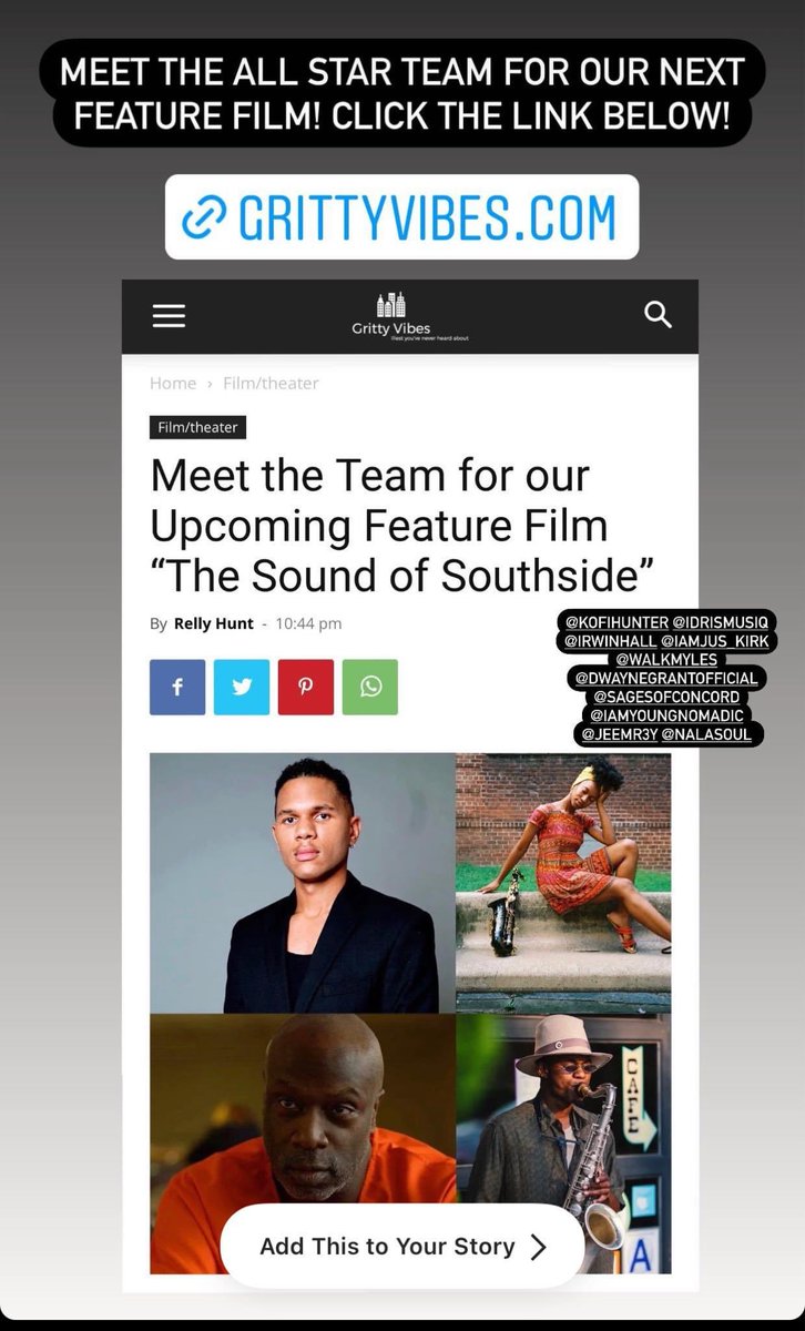 DwayneRGrant's tweet photo. Happy to join the cast of this amazing screenplay! https://t.co/BjGPmSm1KZ   #actorslife #featurefilm #movie https://t.co/SIvIgg6wct