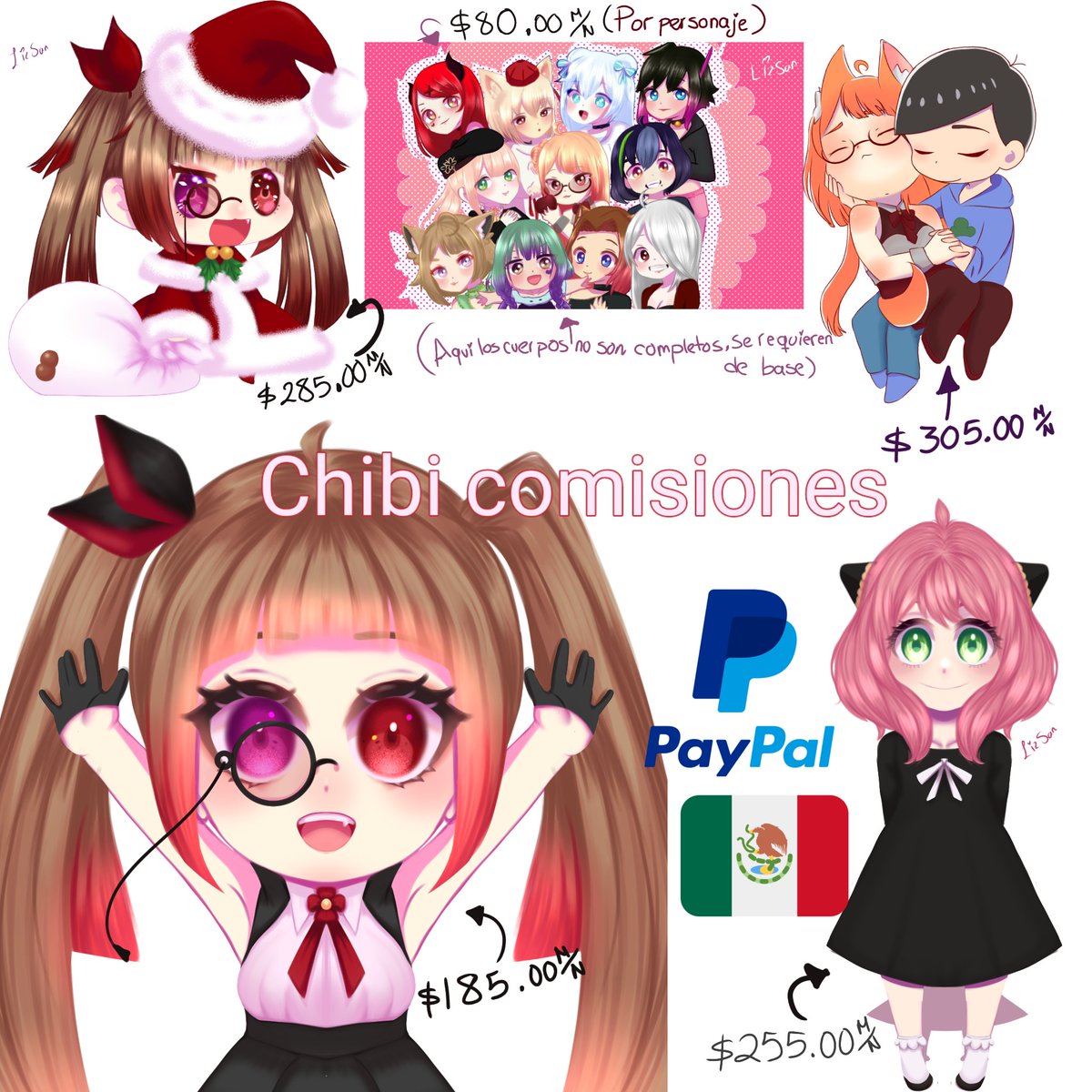 CacahuateCacao's tweet photo. Ahora sí me animo hacer esto de las comisiones 🐱 así que me ayudaría mucho si comparten .
Cualquier duda pueden preguntar en privado 😸 

#digitalart #DigitalArtist #digitaldrawing #Digital #ComisionesAbiertas #art #chibiart #PayPal #Vtubers #VTuberEN #AnimeArt https://t.co/72XAhdzPkG