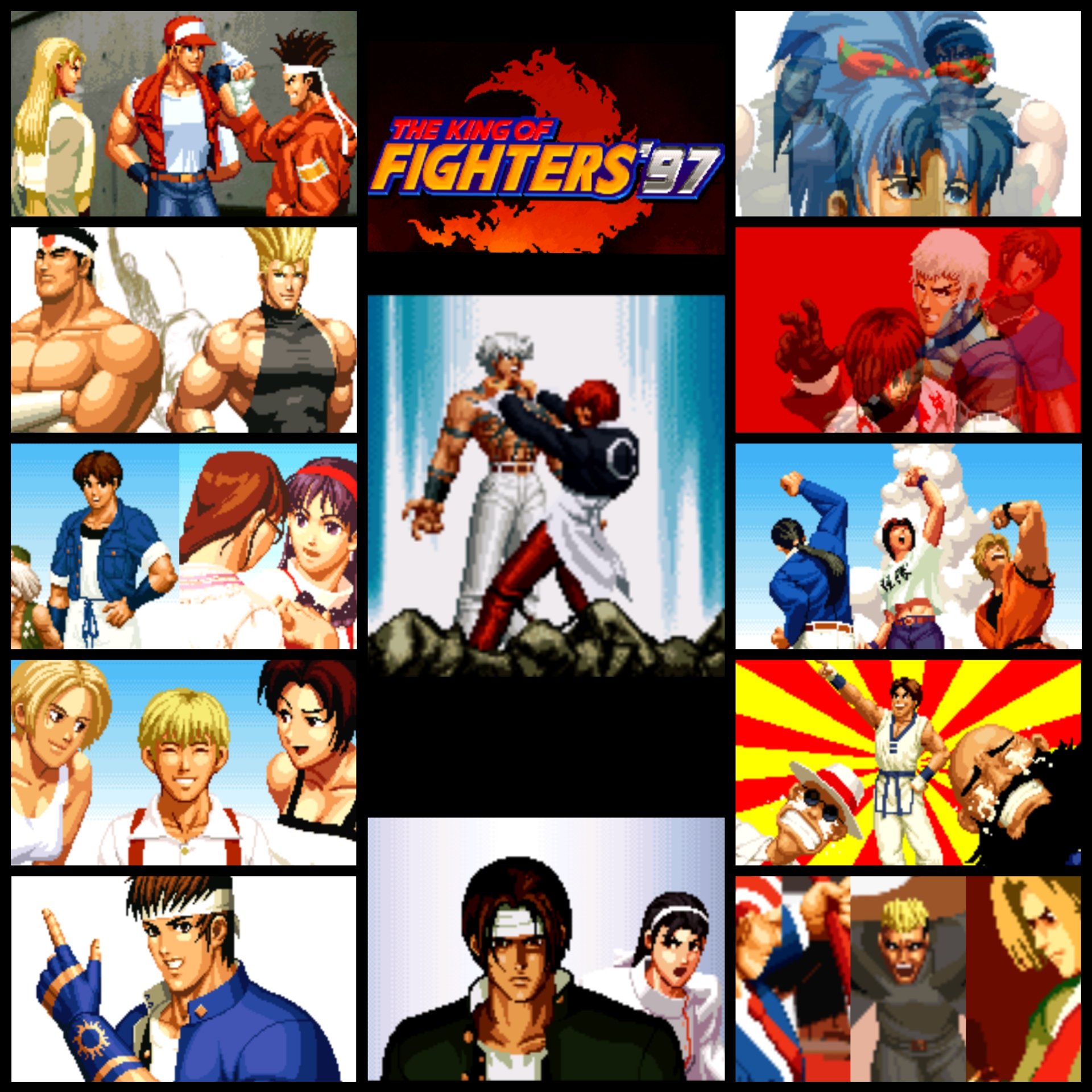 ⚪ Modern Kurii ⚫ on X: The King Of Fighters '97 All endings & Teams #KOF97  #Orochi #OrochiSaga  / X