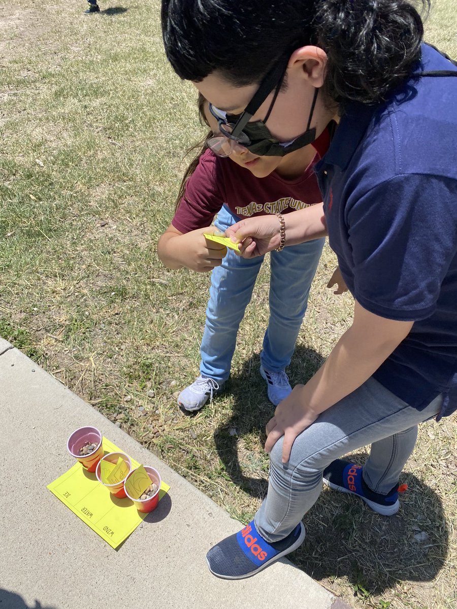 MissBSanchez's tweet photo. The hardest working 5th graders! They make it all worth it. So beyond proud of them for giving all of their effort in return till the very end.💚 They finished the day strong with science team relay races outside! 🤩 https://t.co/8UNnnzBuTo