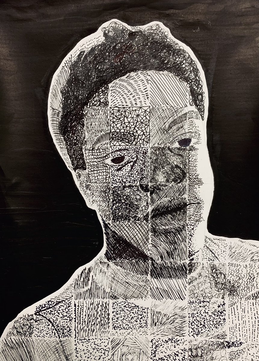 art_passmore's tweet photo. End-of-year fun with portraiture and mark making. 2/2 https://t.co/693xuOKJRJ