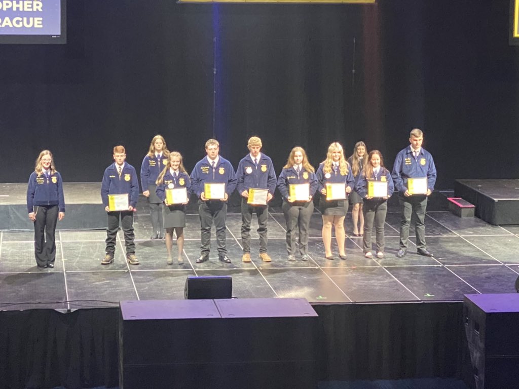 forrest_m40's tweet photo. Congratulations Kathryn Donnelly-Taylor on receiving a $500 SAE Grant to support your livestock entrepreneurship program! @OAUpdate https://t.co/wwreDIY2tW