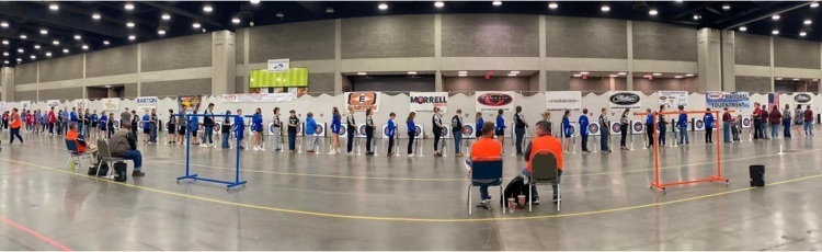 Good Luck to Huntsmen Archery team as they travel to Nationals this weekend!