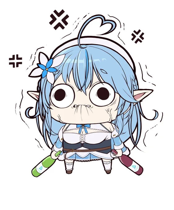 ブチ切れホロライブ NO. ラミィちゃん
#LamyArt 