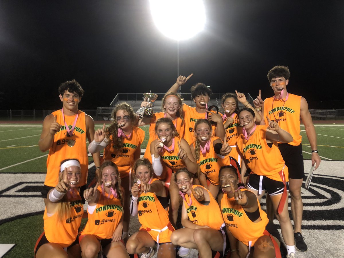 HumbleISD_KPHS's tweet photo. Congratulations to the class of 2023 for winning the powder puff super bowl! Wonderful job by all players, coaches, and cheerleaders. Big shout out to Ms. Hernandez and Ms. Johnson for putting this together. #WeAreKPark https://t.co/NLUCpEbIL2