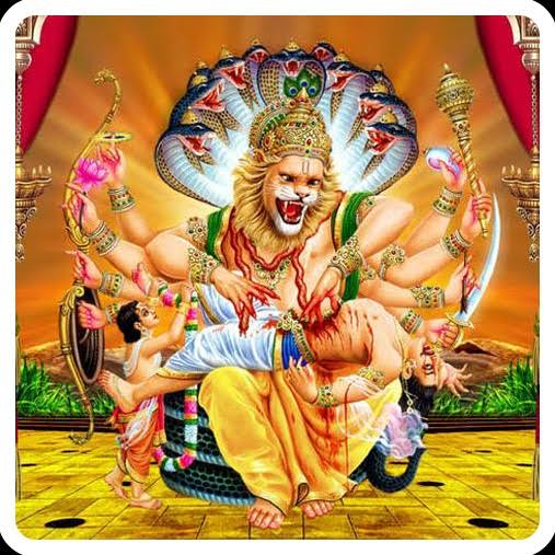 KailashOnline's tweet photo. ॐ उग्रं वीरं महाविष्णुं ज्वलन्तं सर्वतोमुखम्।
नृसिंहं भीषणं भद्रं मृत्यु मृत्युं नमाम्यहम्॥
ॐ नृम नृम नृम नर सिंहाय नमः ।

भगवान नरसिंह जयंती की हार्दिक बधाई एवं शुभकामनाएं🙏 https://t.co/pRRy1qHSBE
