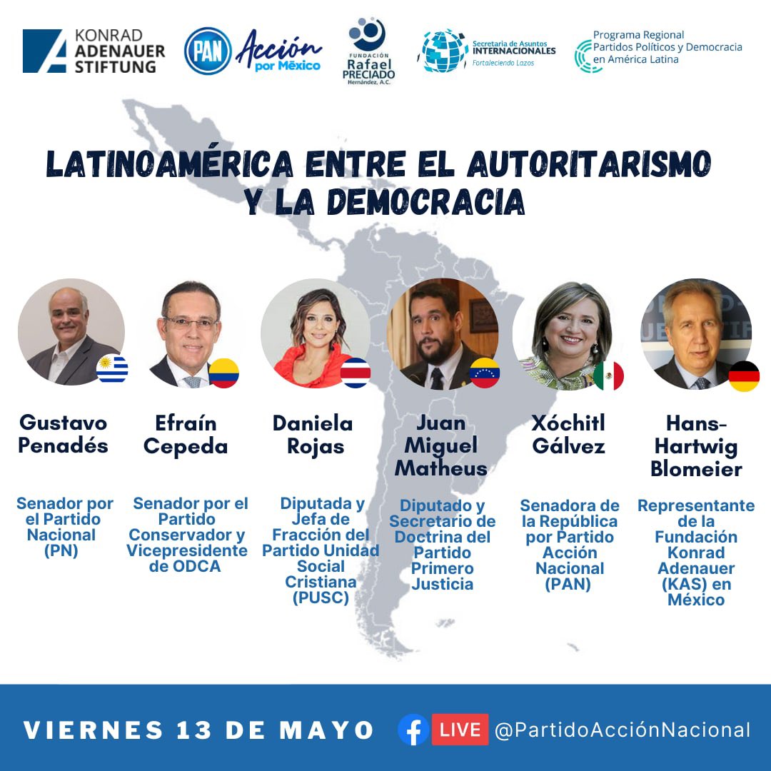 marianagc's tweet photo. 🌎 Productivo día con delegados de 24 países de América Latina y el mundo. Así estuvo nuestro programa… #TodosSomosODCA #CongresoODCAmx 🌍🫶🏻

Gracias a la @kasmontevideo @kasmexiko @AccionNacional @ODCA 👇🏻 https://t.co/KgiqWYoAoW