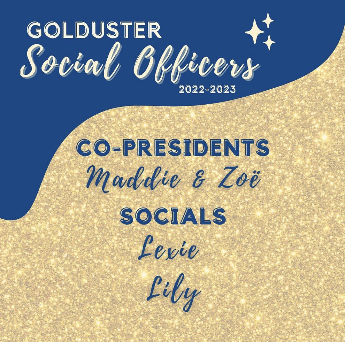 Congratulations to our 22-23 dance and social officers!