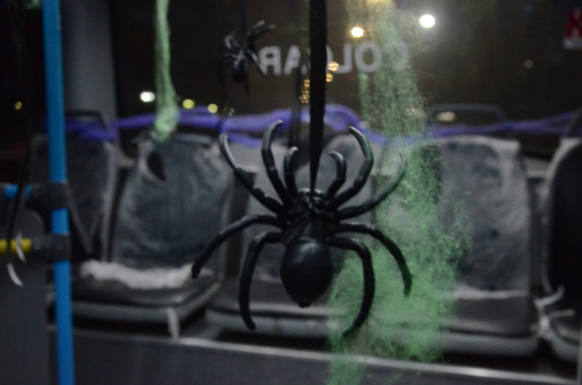tamsecba's tweet photo. #CórdobaMisteriosa 🎩

🚌🦇 En nuestros buses intervenidos con temática de #Viernes13 🐈‍⬛ realizamos un recorrido por lugares emblemáticos de la ciudad, descubriendo leyendas de miedo y misterio que forman parte del patrimonio cultural de #CórdobaCapital. 🕷️🕸️ https://t.co/R65lsW7U7K