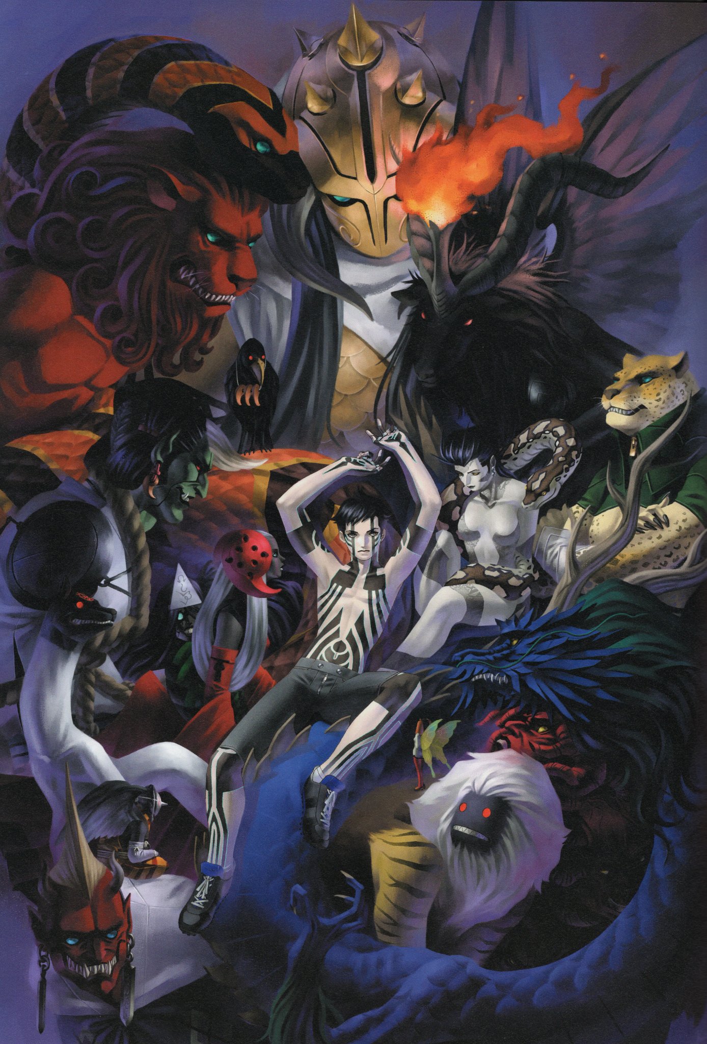 AlphaOmegaSin on Twitter: "The Demi-Fiend in Shin Megami Tensei Nocturne is  one of the most overpowered RPG protagonists in all of gaming. He should  always be mentioned in discussions of most powerful