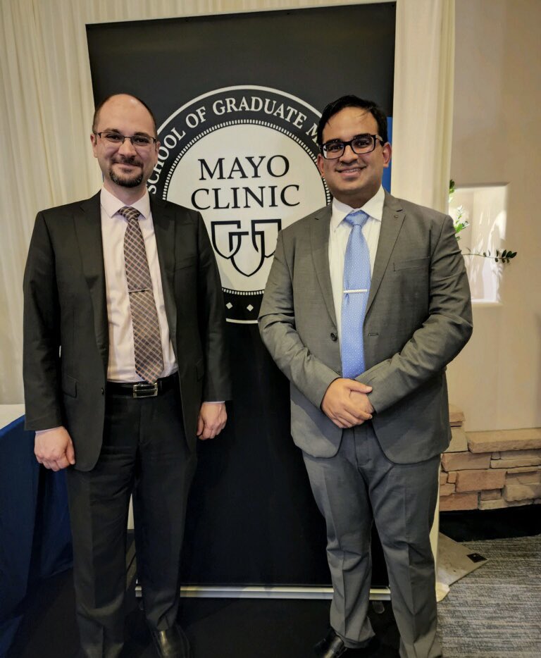 HommosMusab's tweet photo. We are celebrating tonight the graduation of our Nephrology Fellow Dr. Suman Misra. Congratulations Dr. Misra! We are so proud of you! https://t.co/TnGUN8XOKD