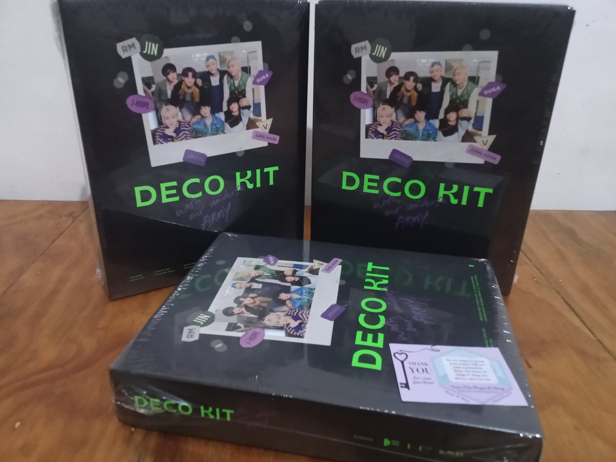 MagicKShop_PH's tweet photo. #IntoTheMagicKShop

BTS Deco Kit 💜
Thank you so much for trusting my shop! https://t.co/CkE6qmXq6V