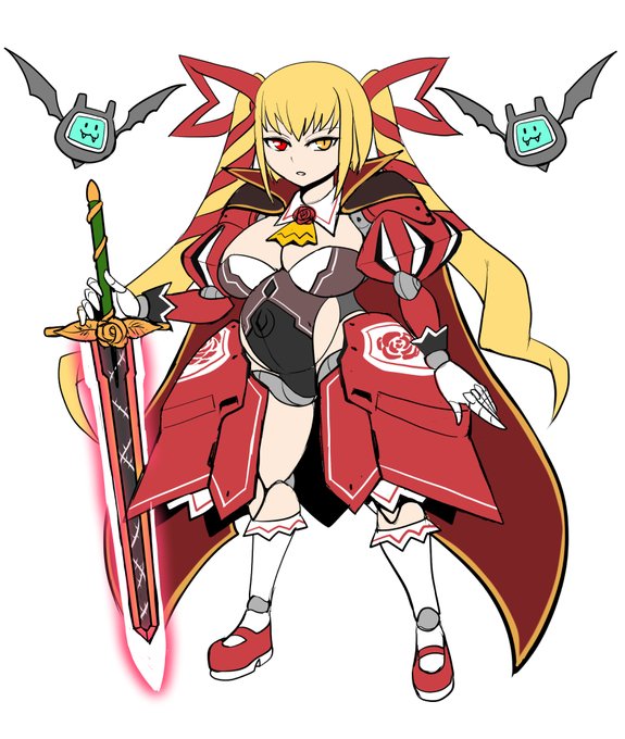 吸血鬼型プレグナイト"ローゼンヴァンプ"
パーソナルネーム「アンネリーゼ」
蝙蝠型センサーデバイスが一緒に飛んでる 