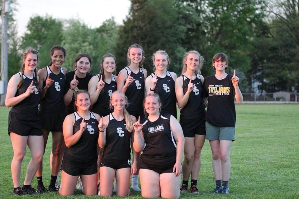 WeAreSCHS44837's tweet photo. #FCC Congratulations to the girls track team for being 2022 Firelands Conference Champs!!!! Also only 7 girls scored to put them in first!! Congrats girls and keep going!!! #GOTROJANS https://t.co/2WNLDY3O7B
